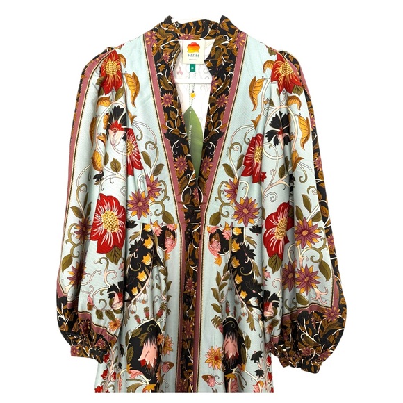 FARM Rio Flowing Beauty Maxi Dress, Size XS, NWT 🇧🇷 - Picture 10 of 16